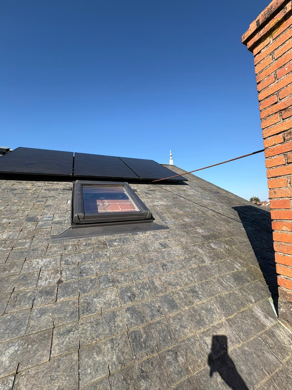 Pose d'un velux à Thouars